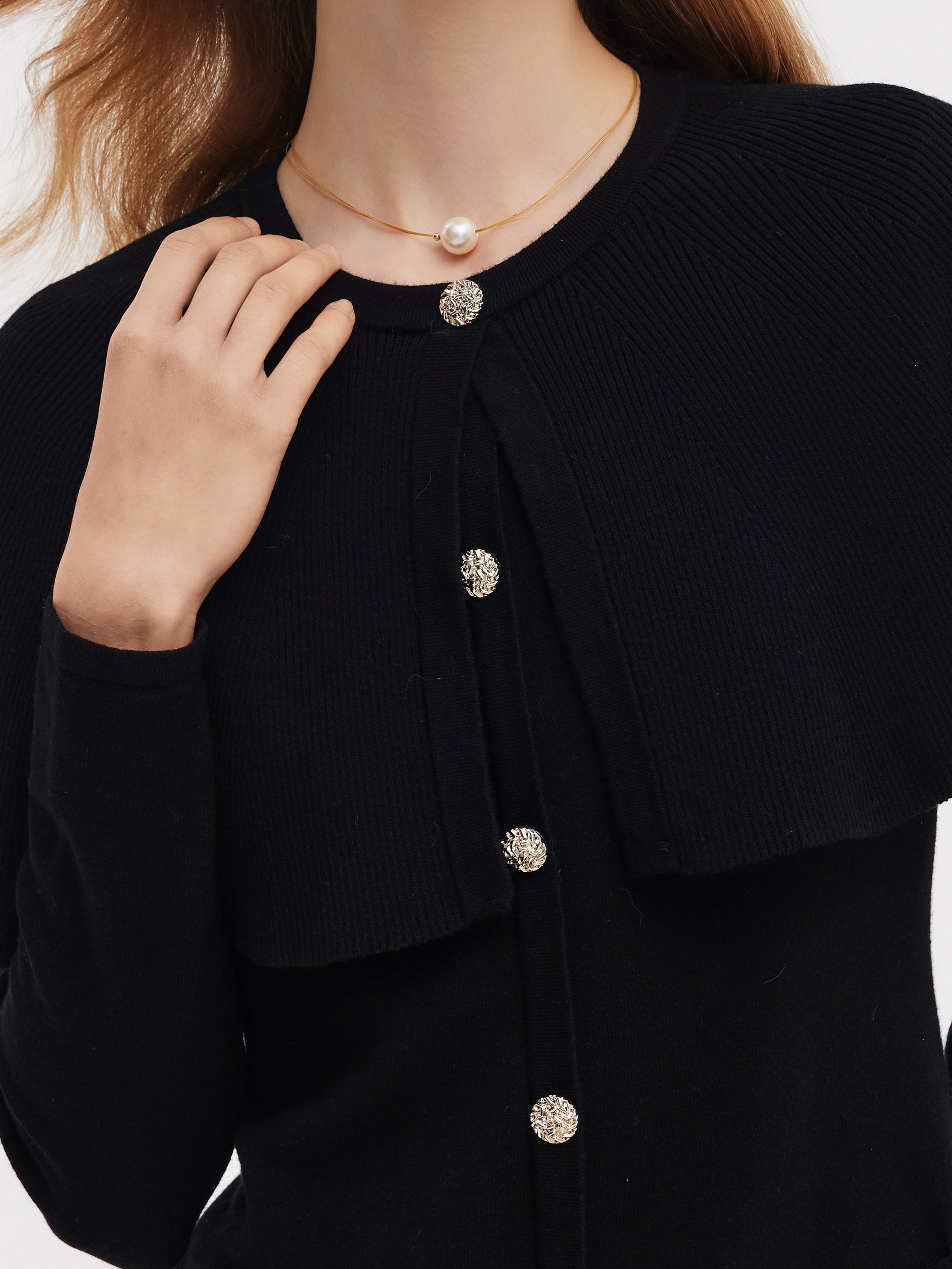 Tencel Blend Capelet Women Knit Mini Dress