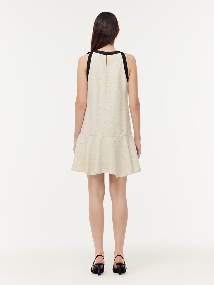 Sequins A-Line Women Mini Dress