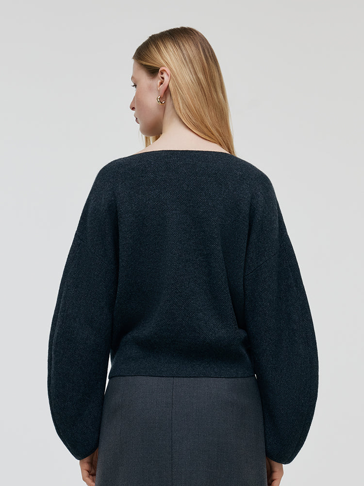 Cashmere Drop Shoulder Women Sweater