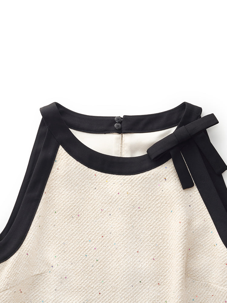 Sequins A-Line Women Mini Dress