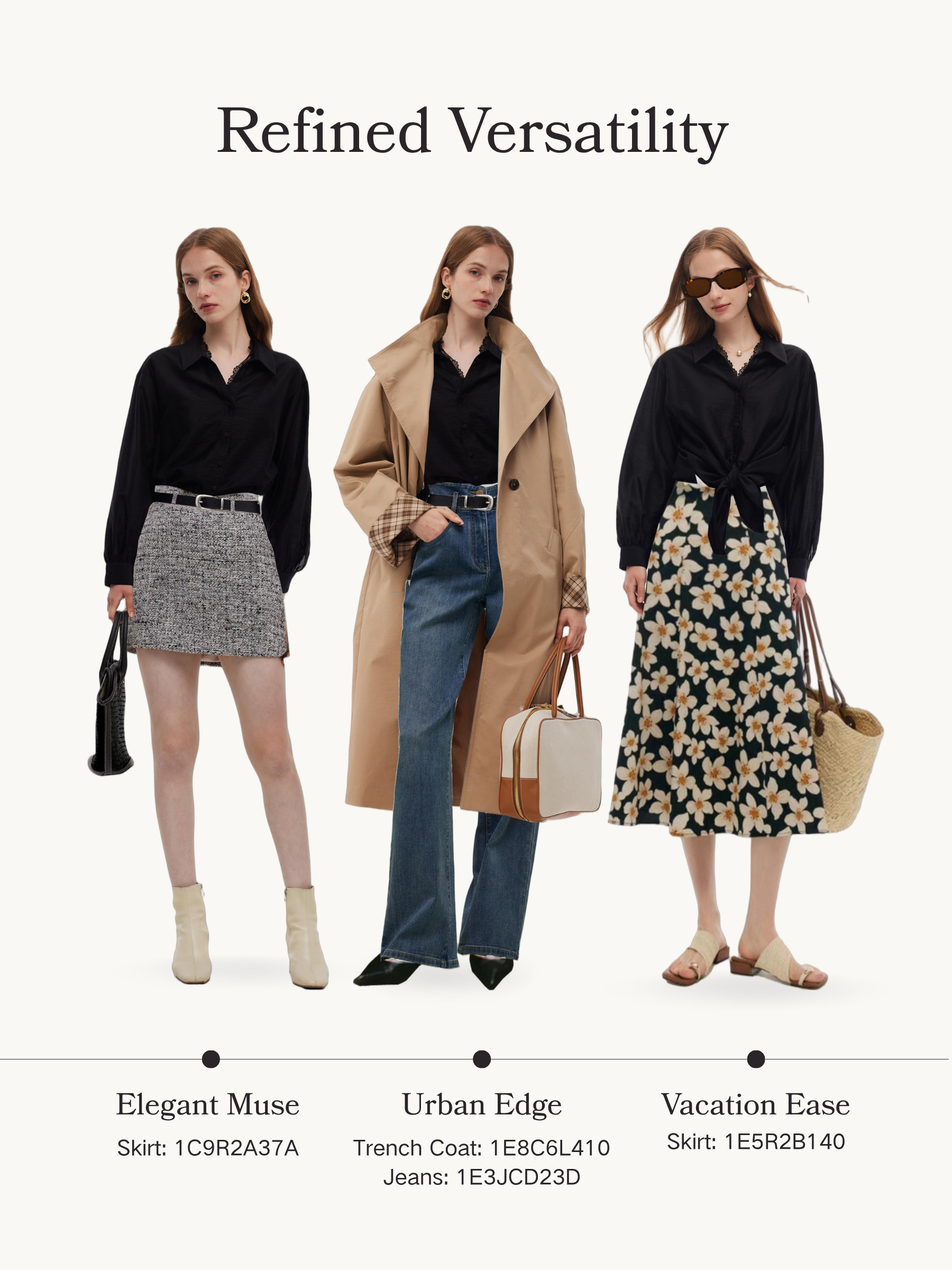 Tencel Blend Lace V-Neck Women Mock Layered Shirt