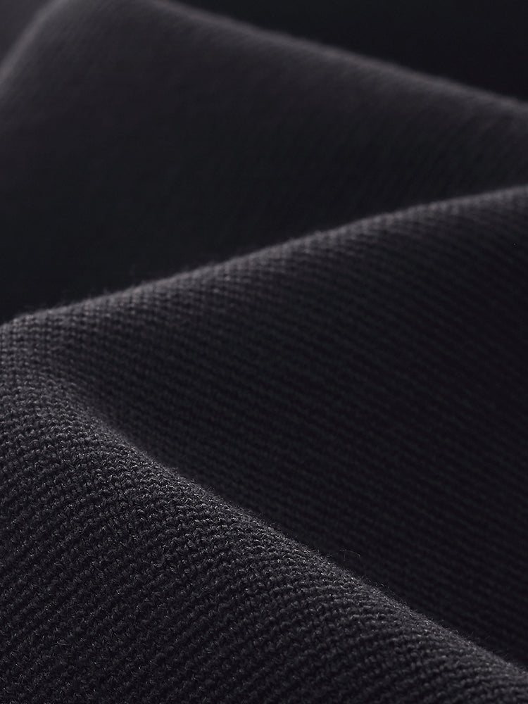 Zip-Up Gathered Waist Women Convertible Knit Mini Dress