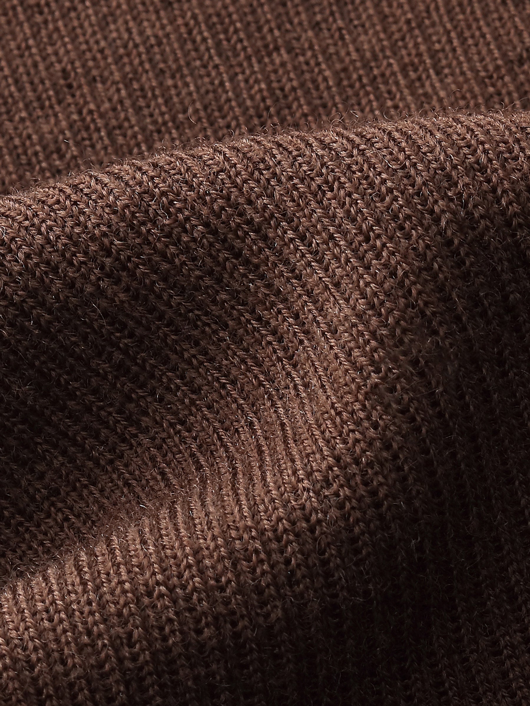 100% Machine Washable Wool Mock Neck Women Knit Top