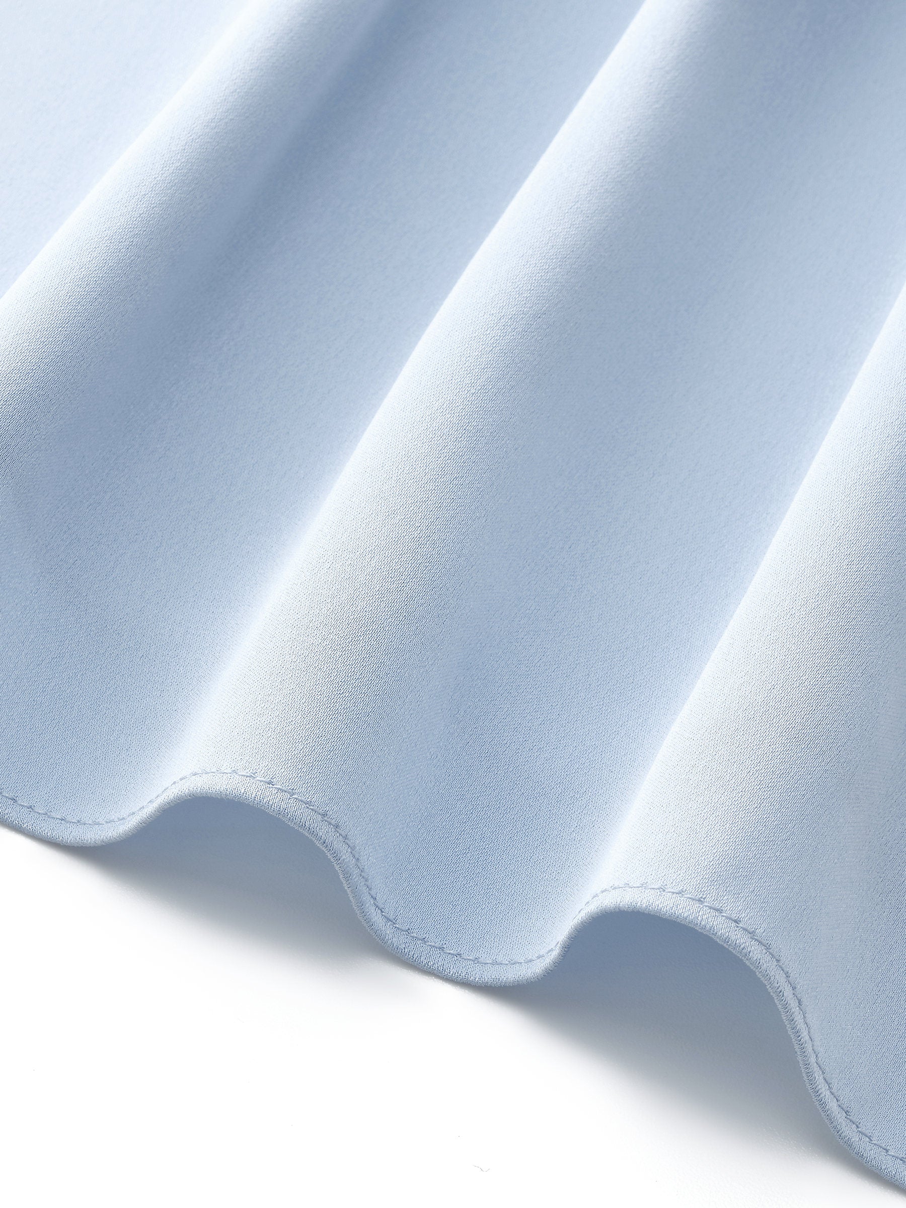 22MM Mulberry Silk Women Ruffle Sleeve Blouse