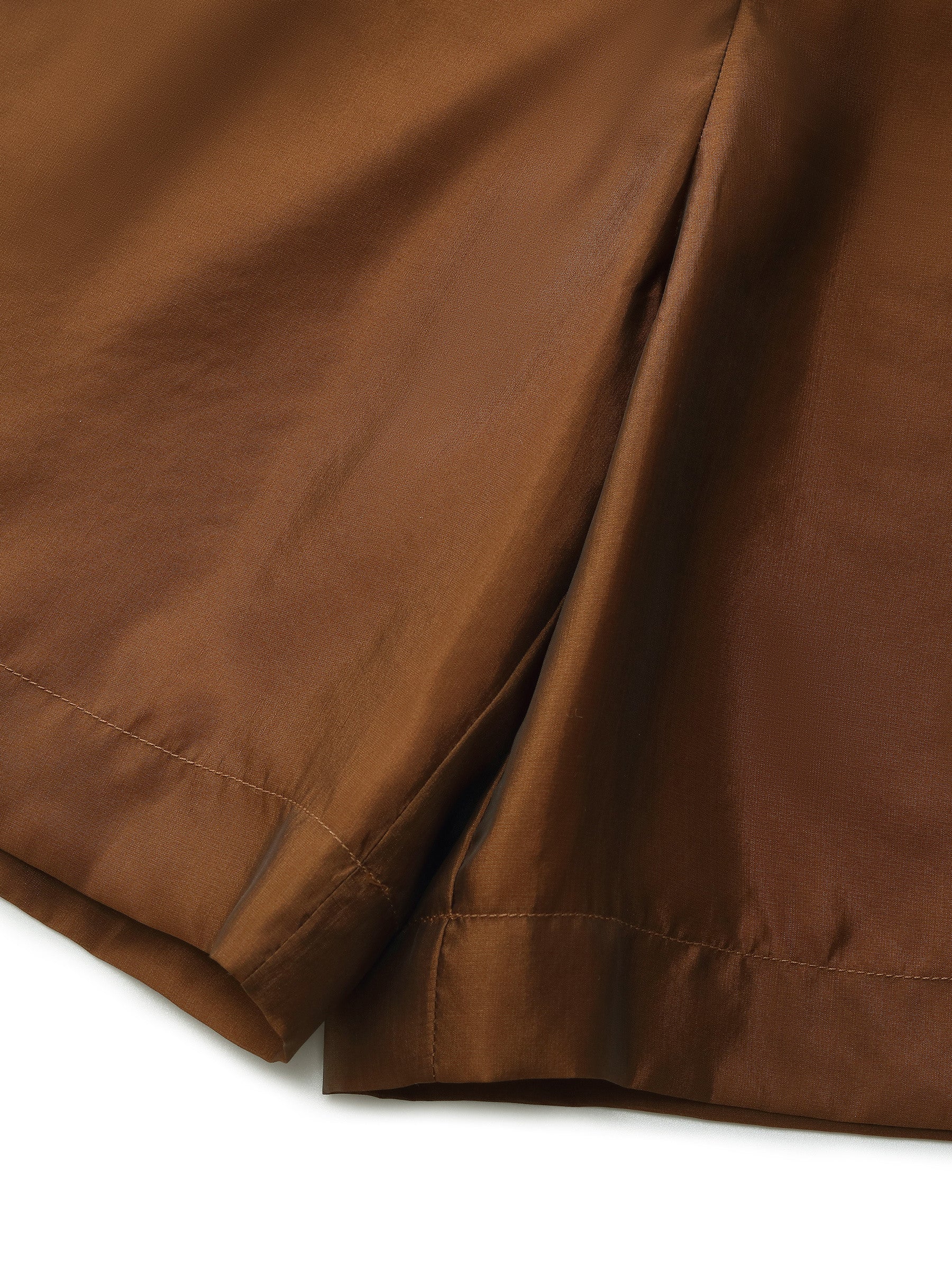 Mulberry Silk Blend Women Sheer Shorts