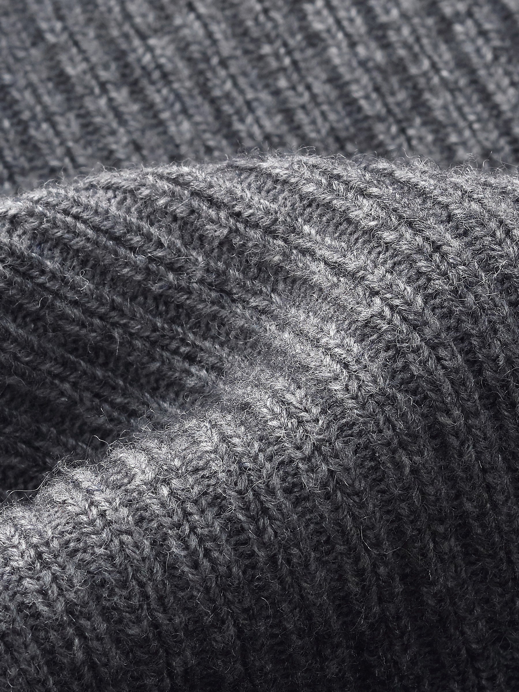 Wool Blend Faux Two-Piece Women Blouse