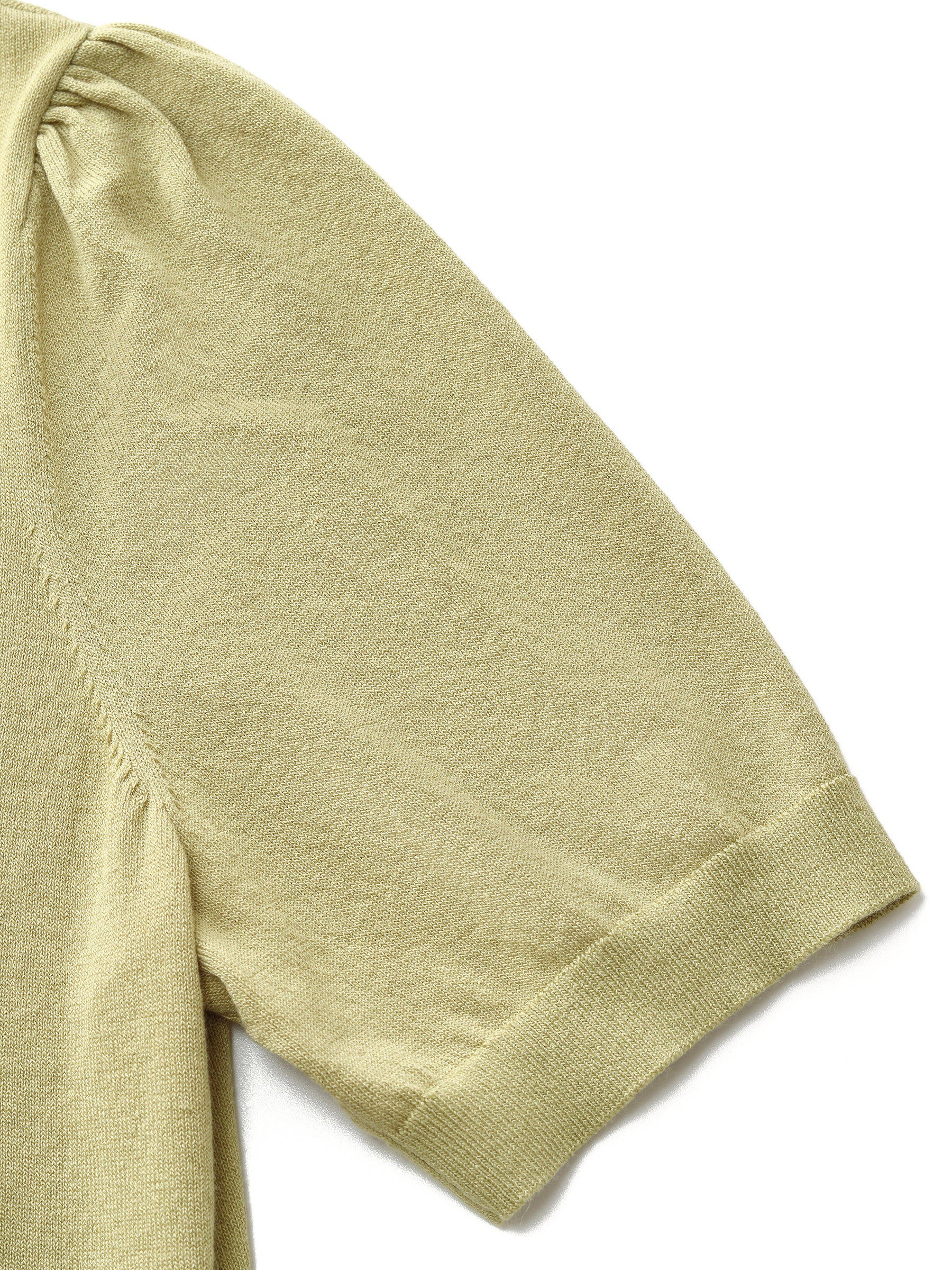 Tencel Blend Butterfly Embroidered Women Knit Top