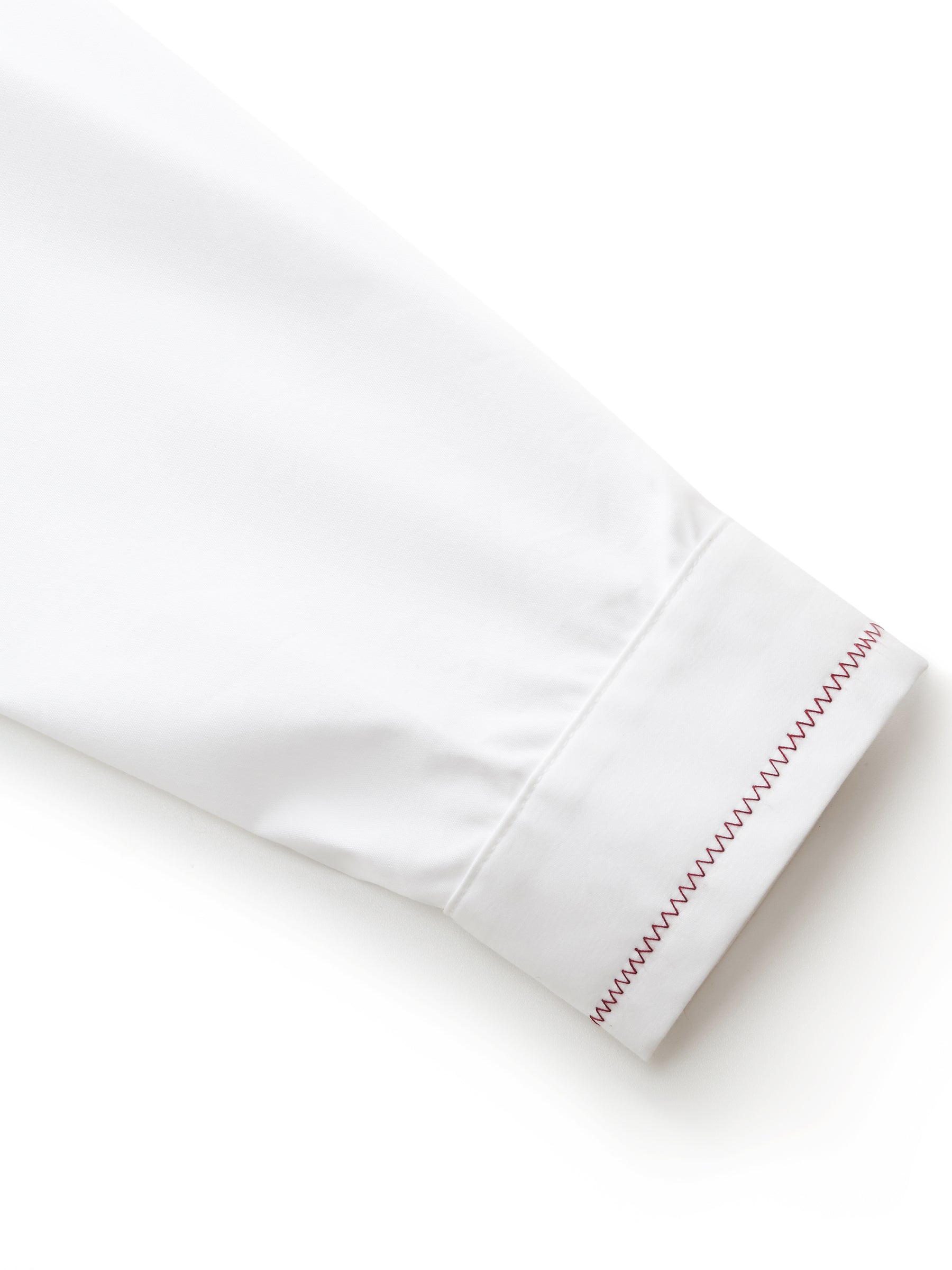 Embroidered Collar Women Shirt With Detachable Plaid Tie