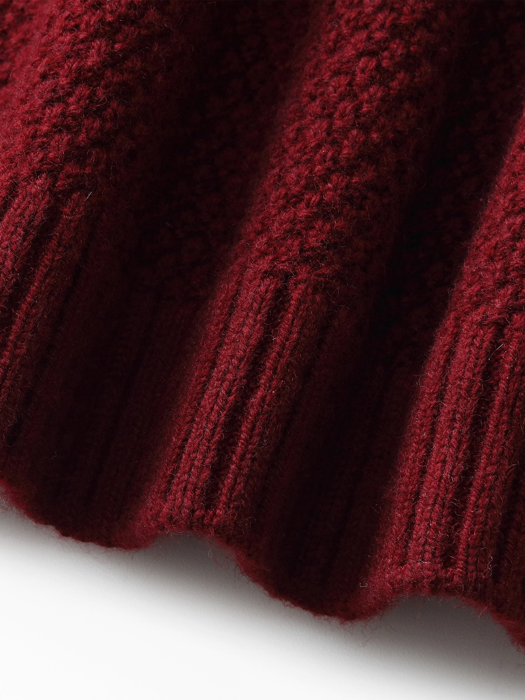 Wool Blend Women V-Neck Knit Top With Ribbon