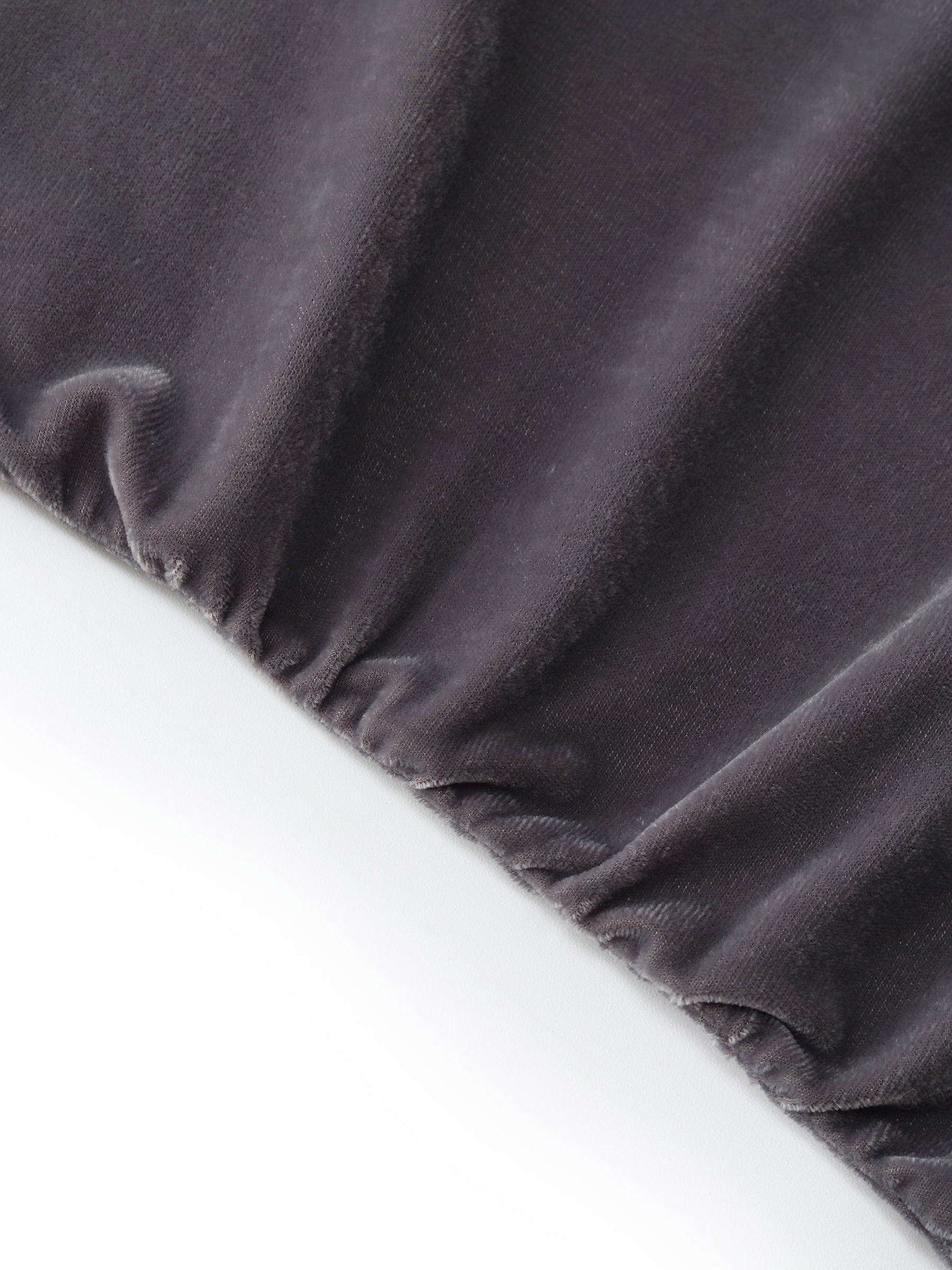 Velvet Stretch Women Mock Neck Top